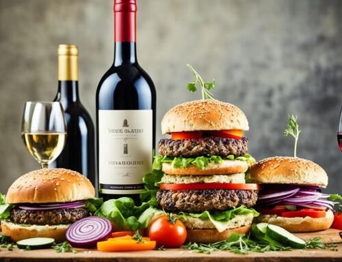 Mejores Vinos con Hamburguesa Vegetariana